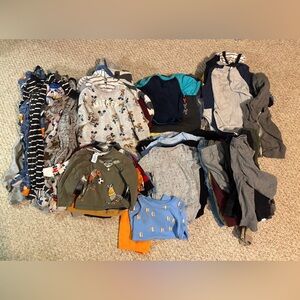 Toddler clothes bundle 6-12m 9-12 and mostly 12m